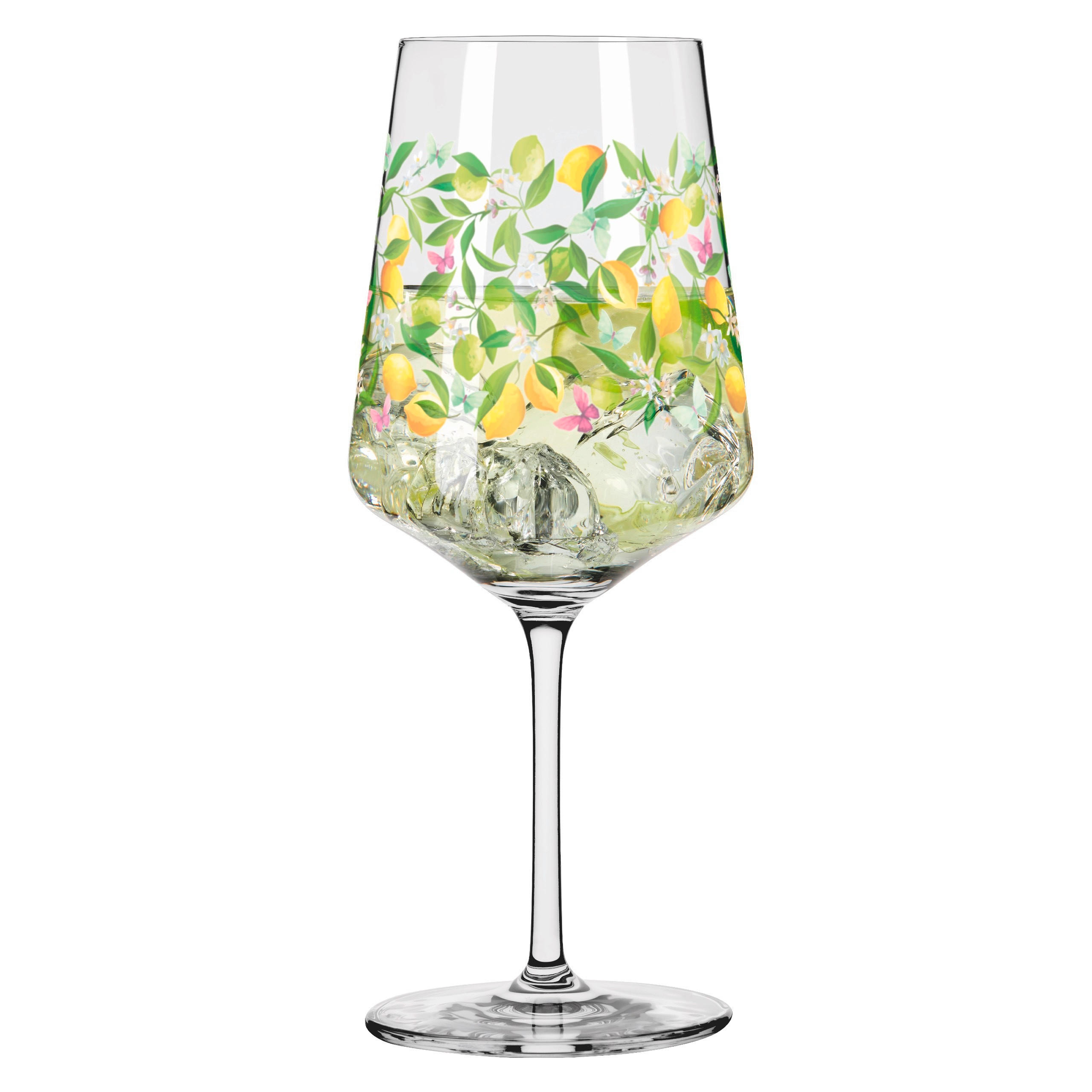 SPRITZERGLAS 544 ml  - Gelb/Rosa, LIFESTYLE, Glas (8,3/8,3/22,5cm) - Ritzenhoff