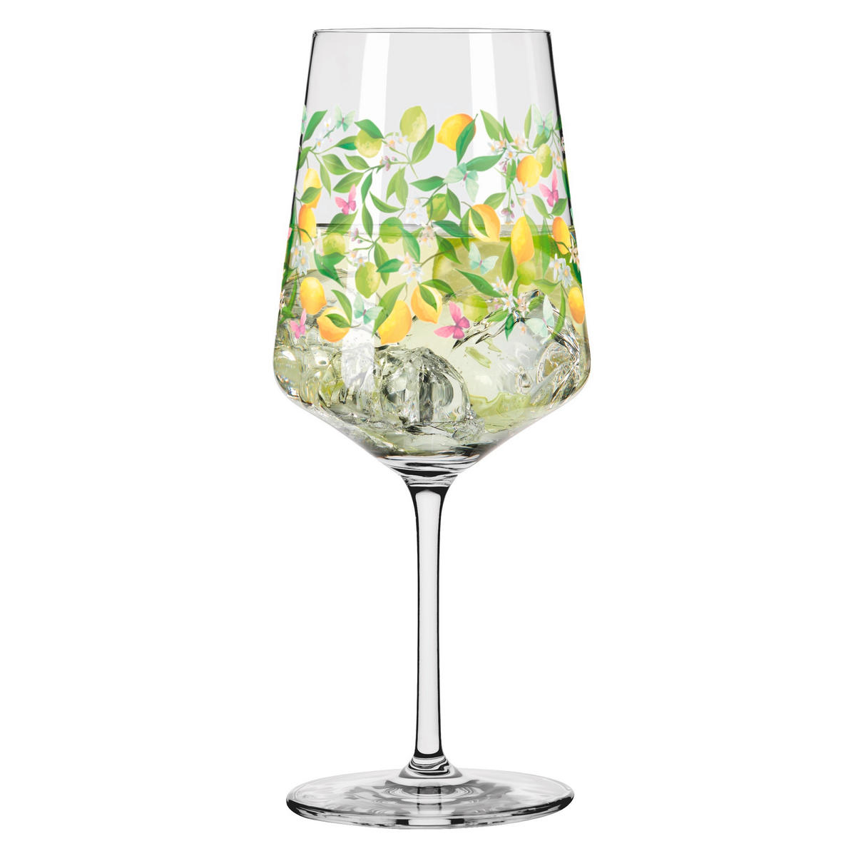 SPRITZERGLAS 544 ml  - Gelb/Rosa, LIFESTYLE, Glas (8,3/8,3/22,5cm) - Ritzenhoff