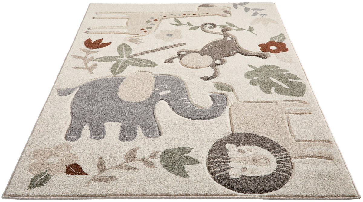 KINDERTEPPICH 80/150 cm Tier  - Creme, Trend, Textil (80/150cm) - Ben'n'jen