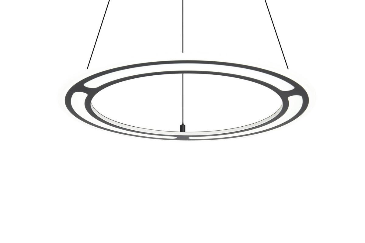 LED-HÄNGELEUCHTE 72,5/180 cm  - Schwarz, Design, Metall (72,5/180cm) - Trio Leuchten