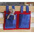 BETTTASCHE - Blau/Rot, Design, Textil BETTTASCHE - Blau/Rot, Design, Textil