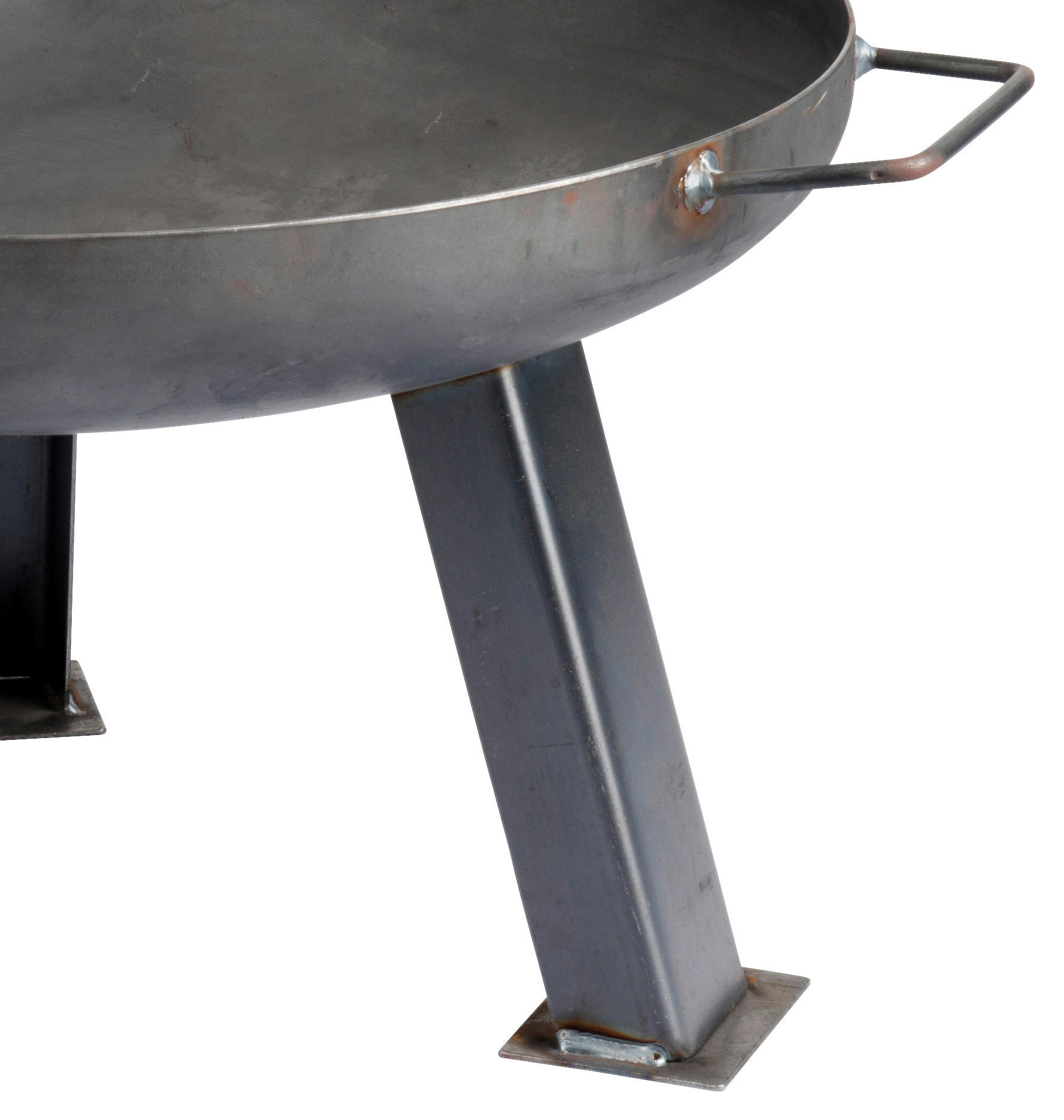 FEUERSCHALE  - Schwarz, KONVENTIONELL, Metall (60/31cm)