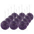 CHRISTBAUMKUGEL-SET 12-teilig Lila - Lila, Basics, Kunststoff (8cm) CHRISTBAUMKUGEL-SET 12-teilig Lila - Lila, Basics, Kunststoff (8cm)