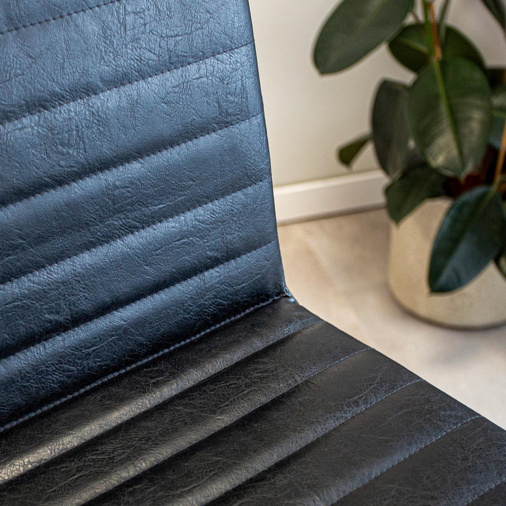 Thumbnail - Mid.you Barhocker-Set, Schwarz, Metall, Textil, 50x112x60 cm, gastro- und objekttauglich, Esszimmer, Barmöbel, Barhocker