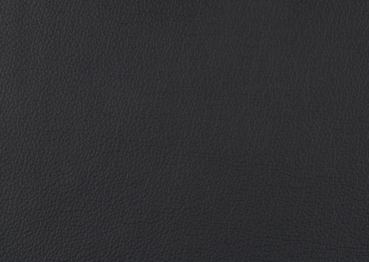 LIEGE in Echtleder Schwarz  - Chromfarben/Schwarz, Basics, Leder/Metall (75/91/170cm) - Chilliano