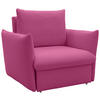SESSEL Mikrofaser Rosa    - Schwarz/Orange, Design, Kunststoff/Textil (120/100/97cm) - LOOKS by W.Joop
