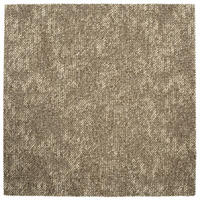 TEPPICHFLIESE 50/50 cm  in Hellgelb, Cappuccino  - Hellgelb/Cappuccino, Basics, Textil (50/50cm)