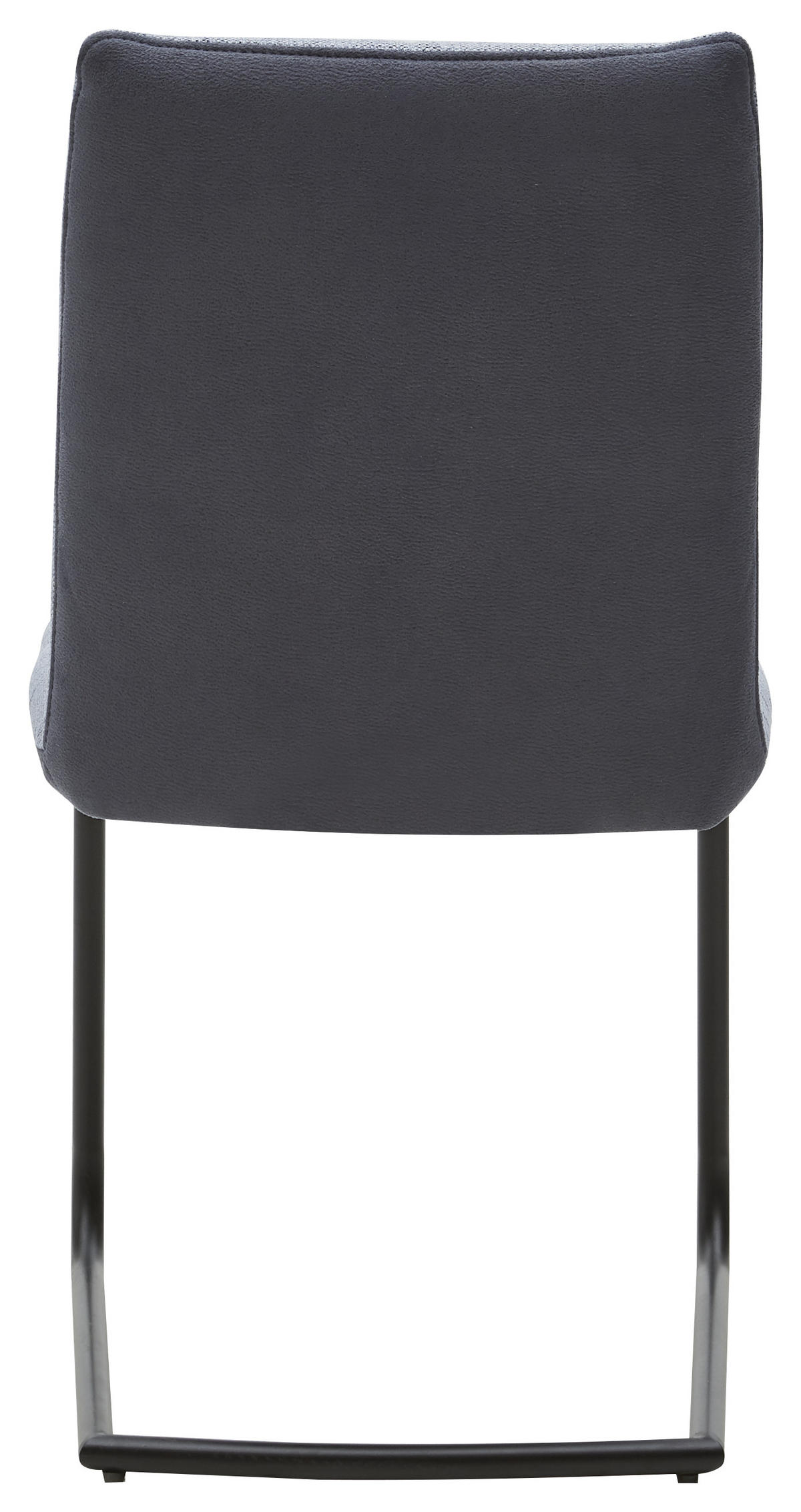 SCHWINGSTUHL  in Stahl Flachgewebe  - Blau/Schwarz, Design, Textil/Metall (50/87/59cm) - Dieter Knoll
