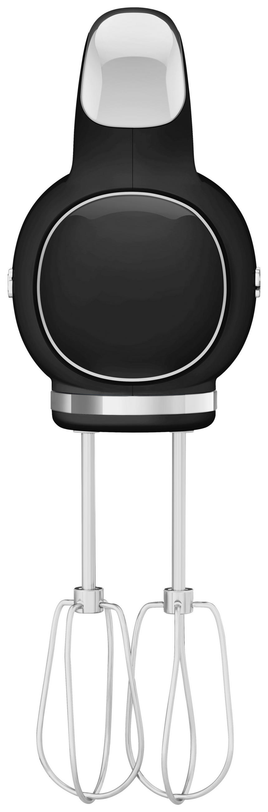 HANDMIXER 50'S STYLE  - Schwarz, Basics, Kunststoff/Metall (22/37,8/22,1cm) - SMEG