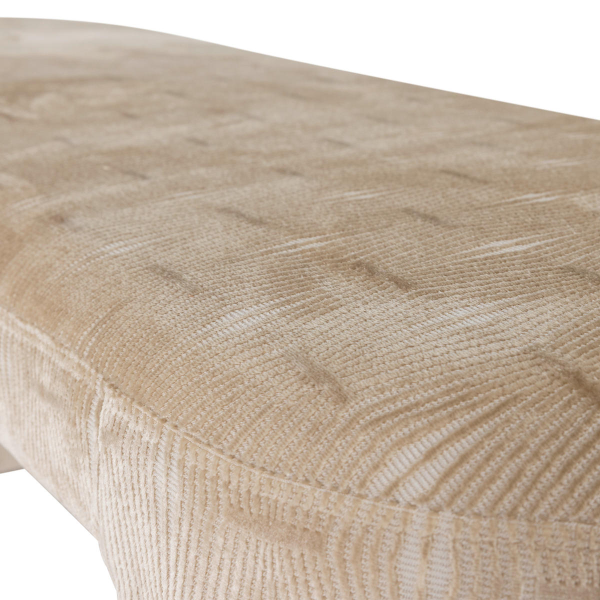 SITZBANK 130/46/46 cm Braun, Naturfarben  - Braun/Naturfarben, MODERN, Textil (130/46/46cm) - Livetastic