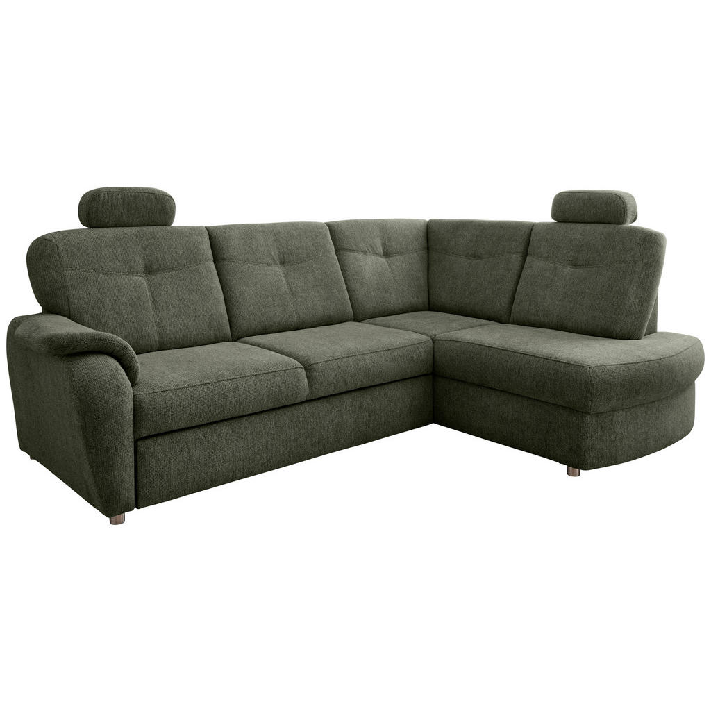 Thumbnail - Livetastic Eckschlafsofa, Dunkelgrün, Textil, 4,5-Sitzer, 264x180 cm, Liegefunktion, seitenverkehrt erhältlich, Schlafen...