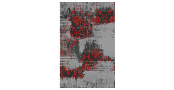VINTAGE-TEPPICH 40/60 cm Diana Melody  - Rot/Grau, Trend, Textil (40/60cm) - Novel