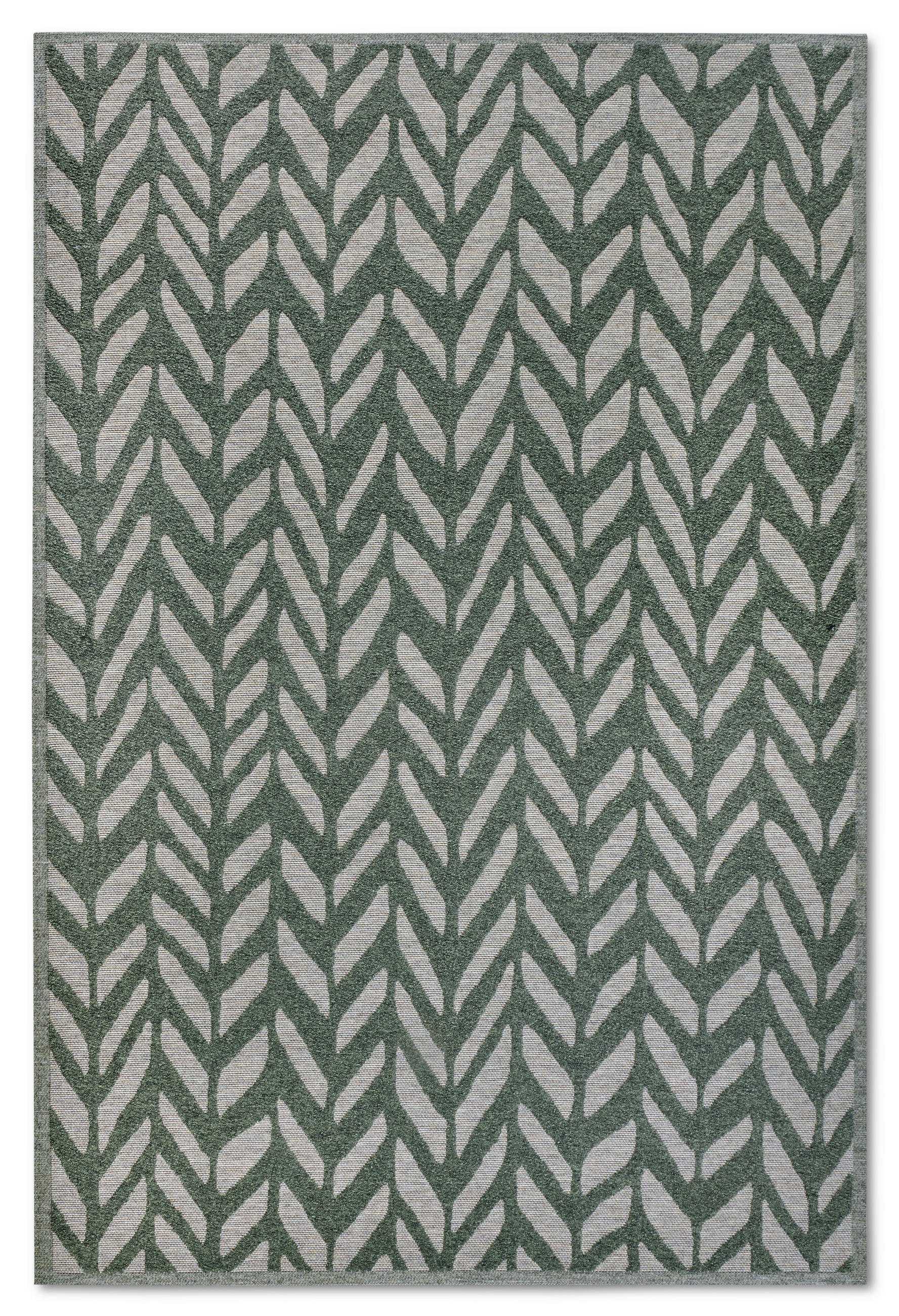OUTDOORTEPPICH 160/230 cm Kollektion 1883 Waldgrün  - Waldgrün, Design, Kunststoff/Textil (160/230cm) - Villeroy & Boch