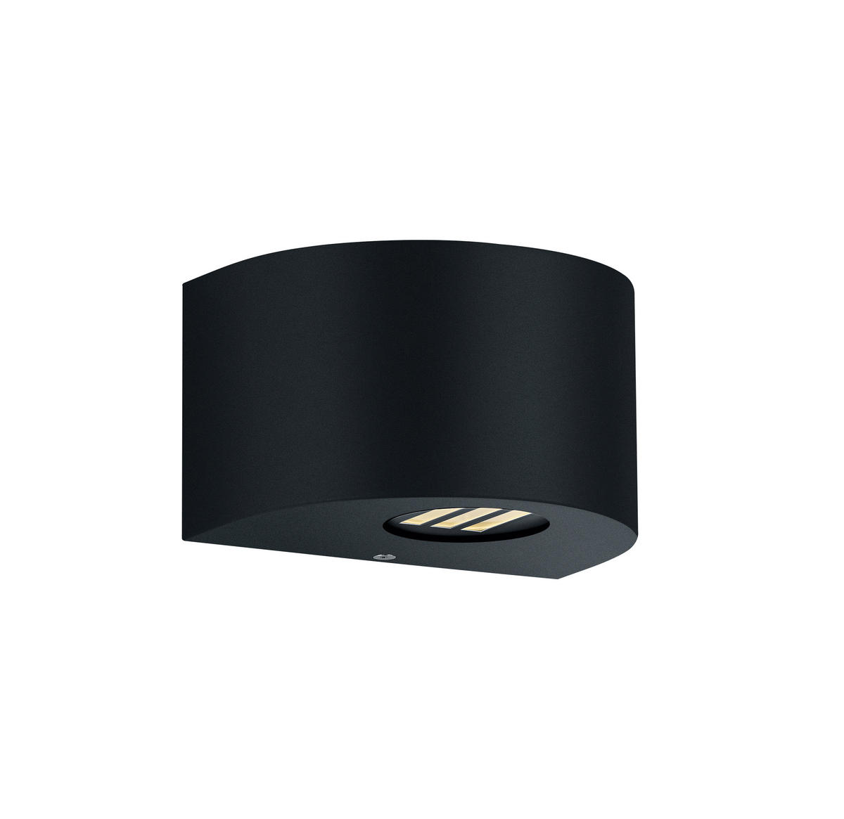 AUSSENWANDLEUCHTE - Schwarz, Design, Kunststoff (9/15/10,5cm)