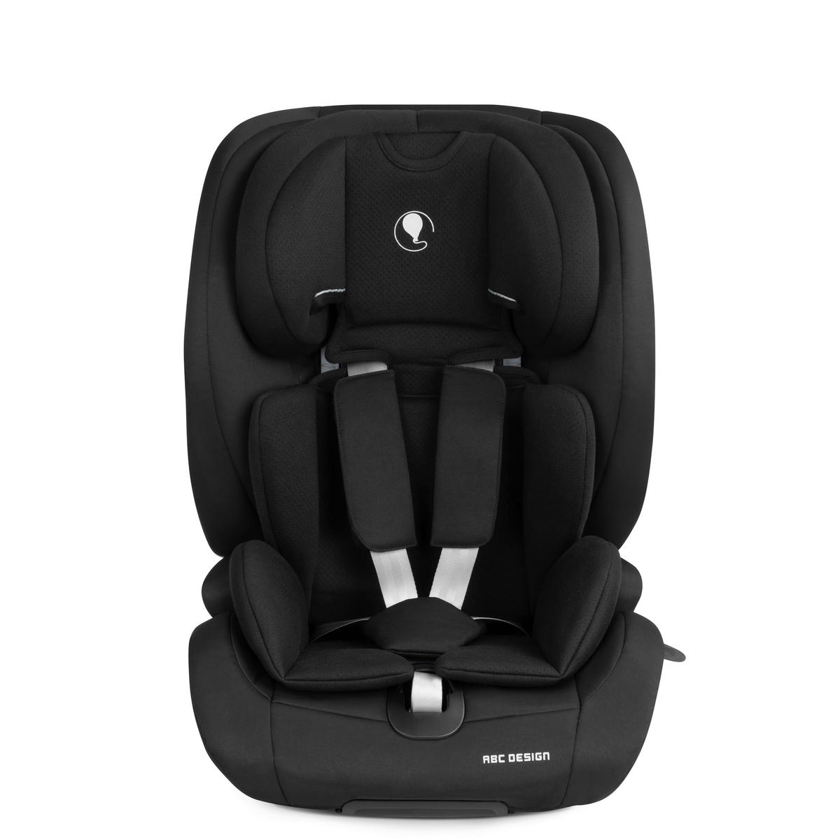 KINDERAUTOSITZ ASPEN 2 FIX I-SIZE  - Schwarz, Basics, Textil (61,5/47,5/44cm) - ABC Design
