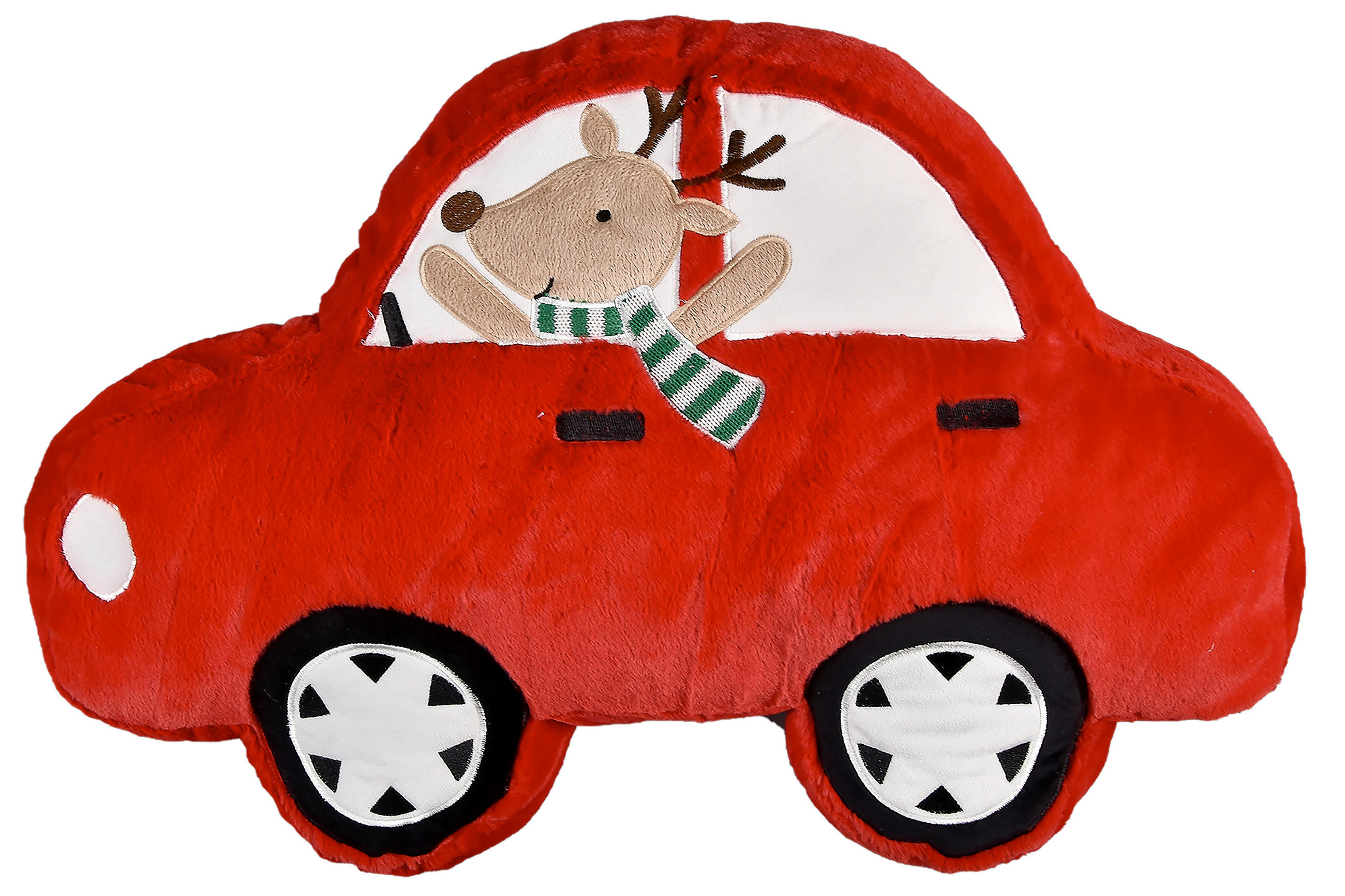 ZIERKISSEN    - Rot, LIFESTYLE, Textil (63/13/41cm) - X-Mas