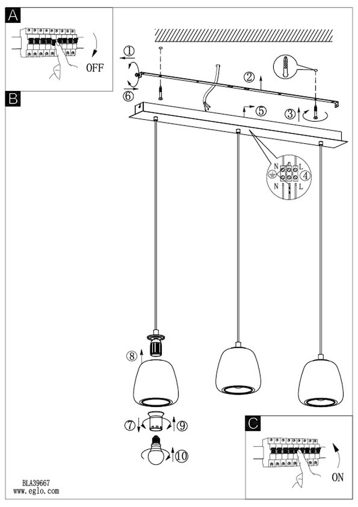 LUSTRĂ 87/16,5/150 cm  - argintiu/culoare crom, Design, sticlă/metal (87/16,5/150cm)
