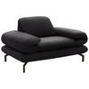 SESSEL Webstoff Anthrazit    - Anthrazit/Schwarz, Design, Textil/Metall (139/83/98cm) - LOOKS by W.Joop