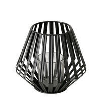 WINDLICHT - Schwarz, Basics, Metall (19/19/15,5cm)