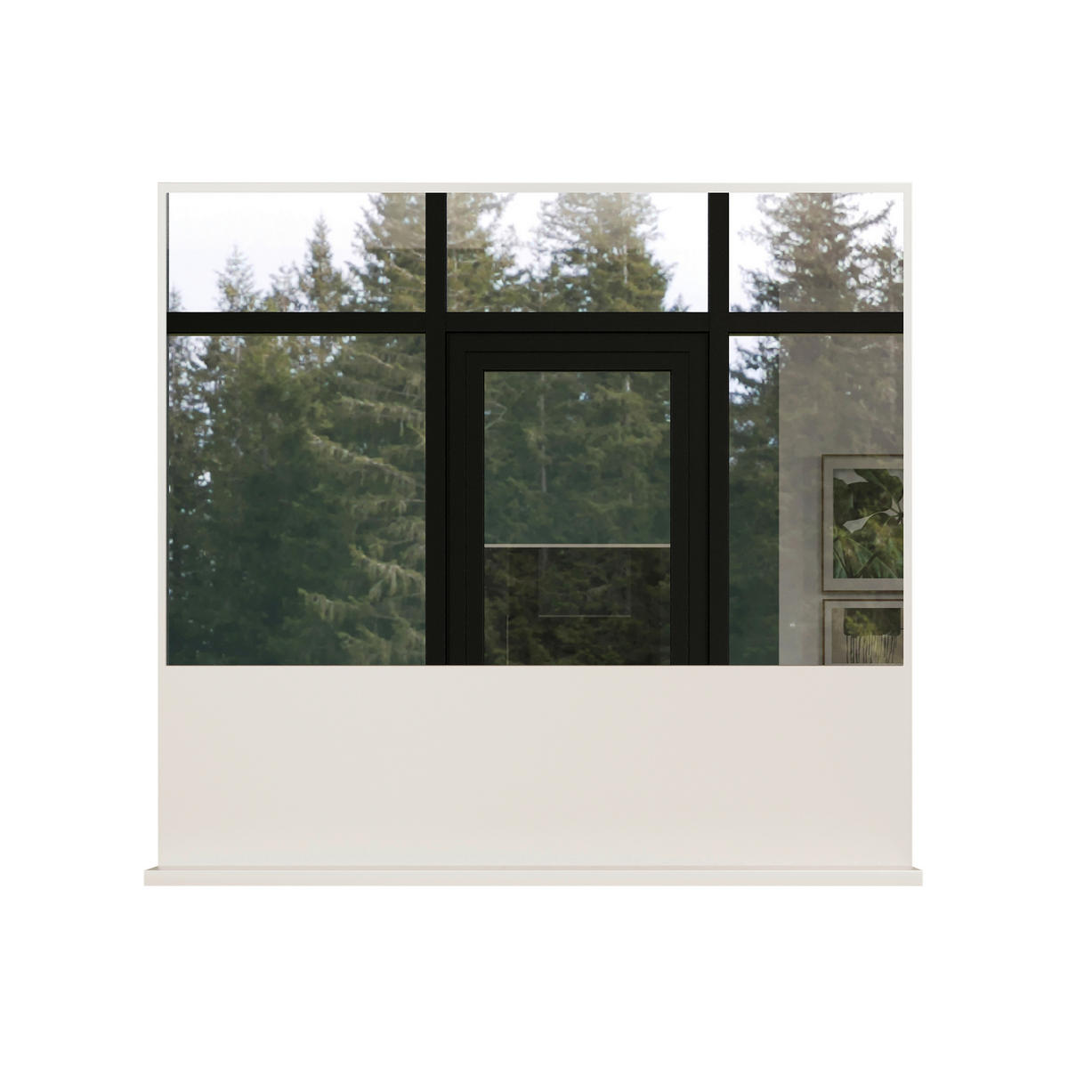 BADEZIMMERSPIEGEL 80/74/14 cm  - Kaschmir, Trend, Glas/Holzwerkstoff (80/74/14cm) - MID.YOU