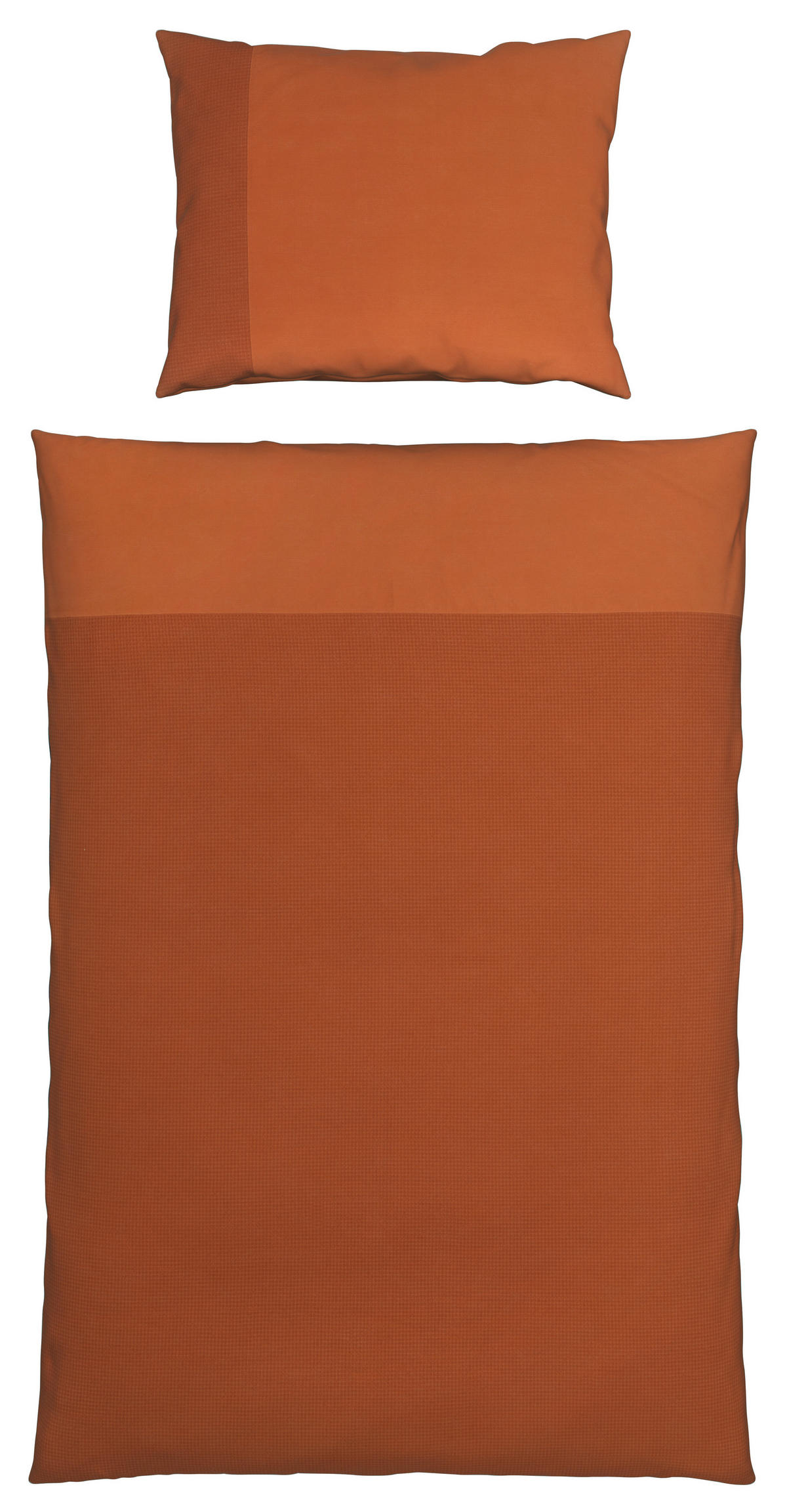 BETTWÄSCHE Waffelpiqué  - Braun, Design, Textil (140cm) - Esposa