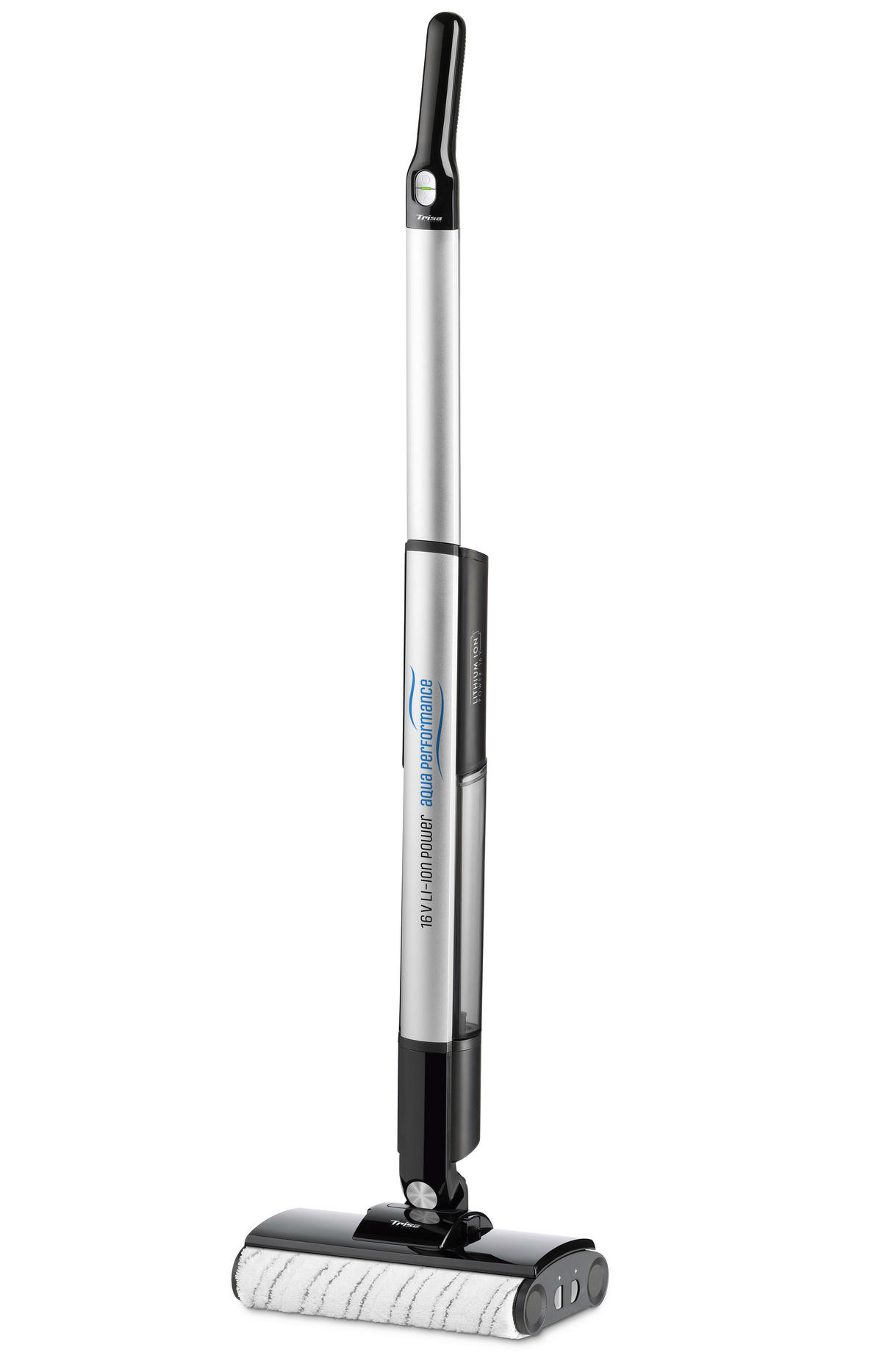 HARTBODENREINIGER  T9746  - Silberfarben, KONVENTIONELL, Kunststoff (17.4/28.4/113cm) - Trisa Electronics