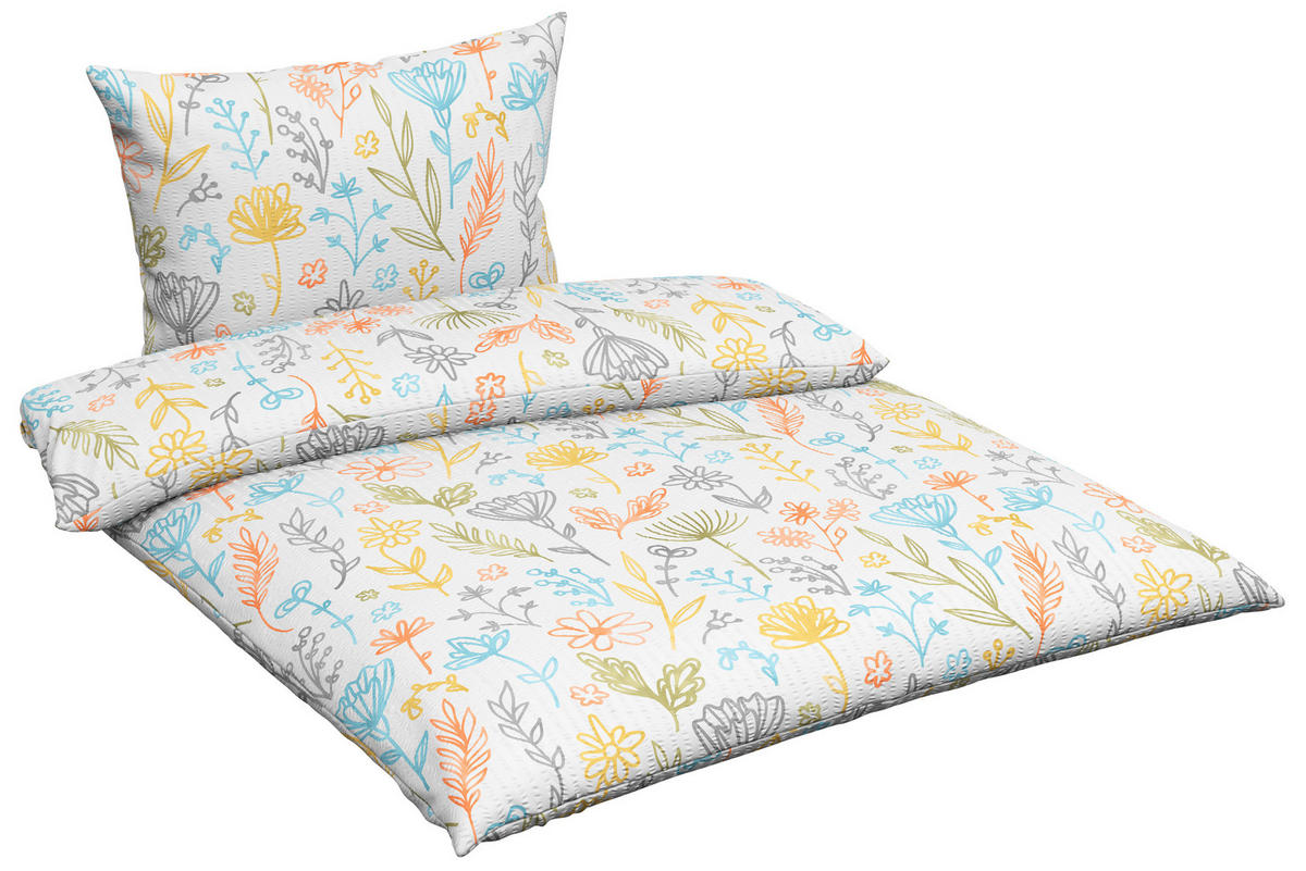 POSTELJINA SA DVA LICA SOULOOM 140/200 cm krep višebojna  - višebojna, Konvencionalno, tekstil (140/200cm) - Esposa