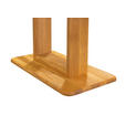 ESSTISCH Eiche vollmassiv rechteckig Eichefarben  - Eichefarben, KONVENTIONELL, Holz (130-180/90/75cm) - Linea Natura