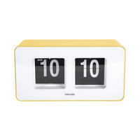 UHR Hellgelb  - Hellgelb, Basics, Kunststoff (18/7/9cm) - Karlsson