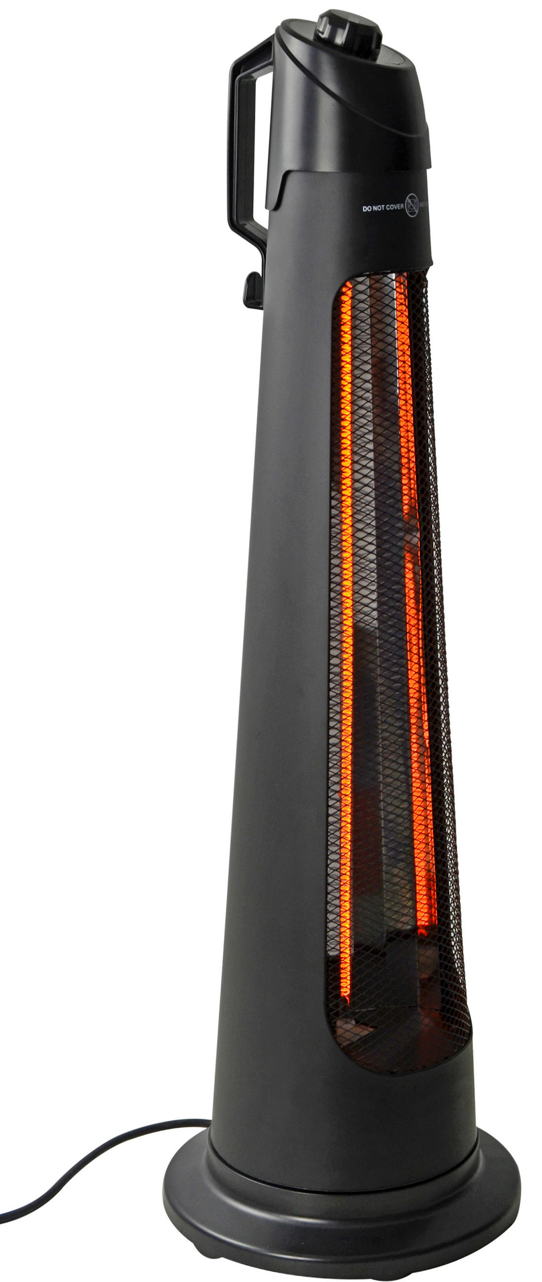 INFRAROTSTRAHLER - Schwarz, Basics, Metall (27/86,5cm)