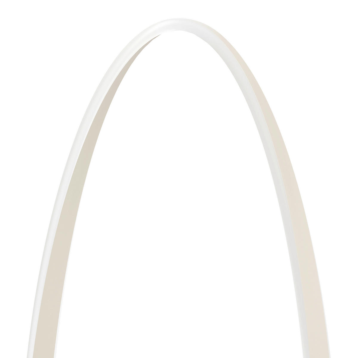 LED ÁLLÓLÁMPA - homokszínű/fehér, Design, műanyag/fém (142,5cm)