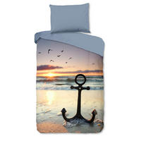 WENDEBETTWÄSCHE Good Morning Renforcé 140/200 cm  - Multicolor, Design, Textil (140/200cm)