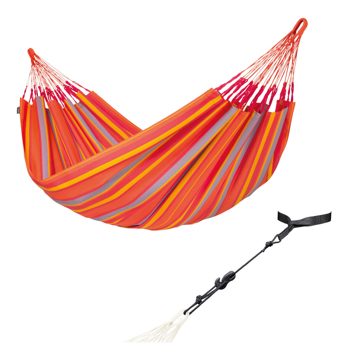 HOJDACIA SIEŤ  - oranžová/žltá, Konventionell, textil (160/350cm) - La Siesta