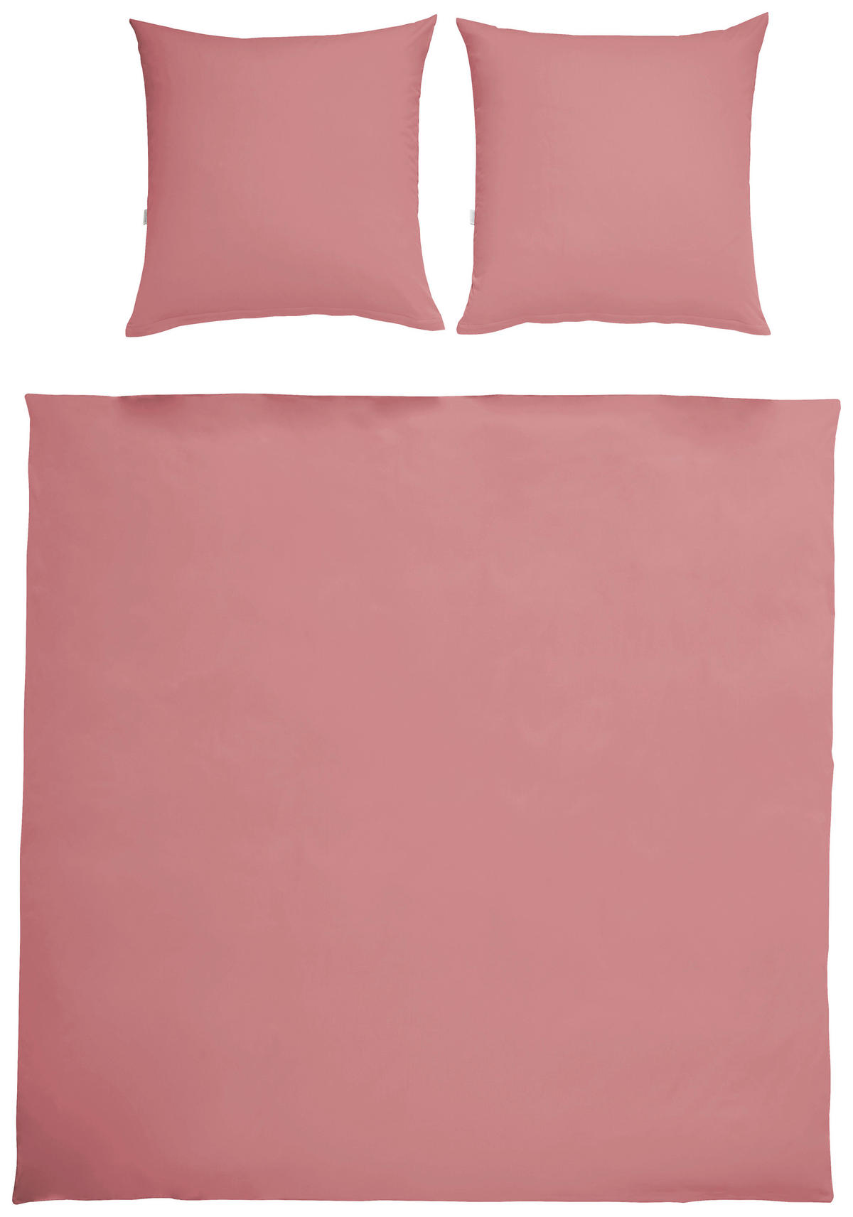 BETTWÄSCHE Satin 200/200 cm  - Pink, KONVENTIONELL, Textil (200/200cm) - Bio:Vio