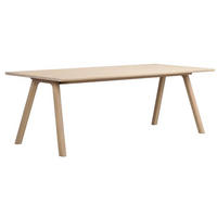 AVLASTNINGSBORD i trä, metall 220/95/74 cm  - brun/grå, Klassisk, metall/trä (48/42/92cm) - Rowico