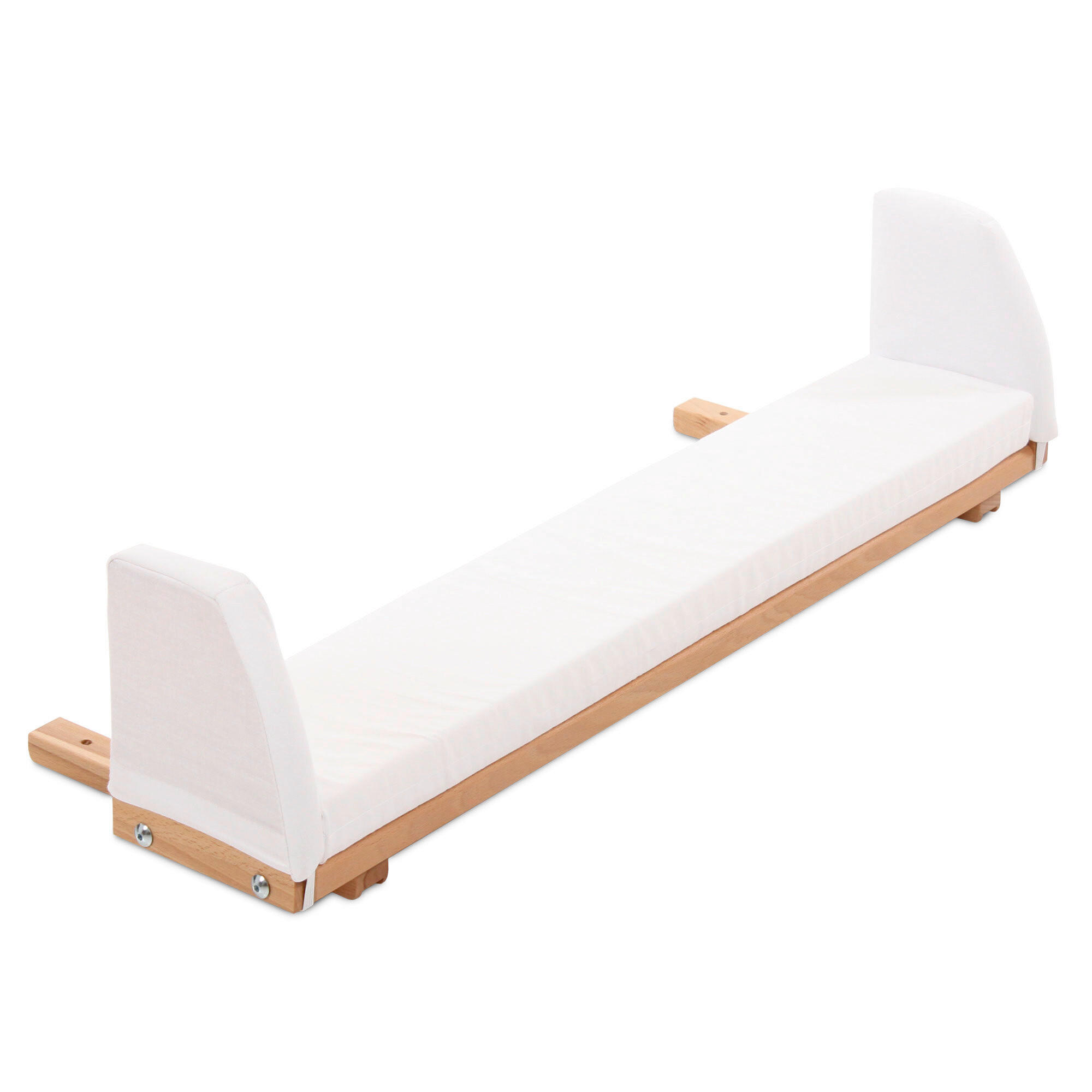 ERWEITERUNGSSET  - Kernbuche, Basics, Holz/Textil (93/15/20cm) - Babybay