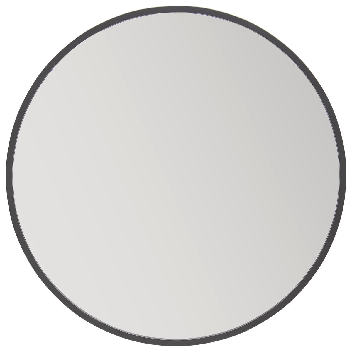 OGLINDĂ DE PERETE 100/100/1,5 cm    - negru, Design, sticlă/metal (100/100/1,5cm) - MID.YOU