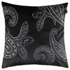 KISSENHÜLLE J! Paisley schwarz 50/50 cm  - Beige/Schwarz, Design, Textil (50/50cm) - Joop!