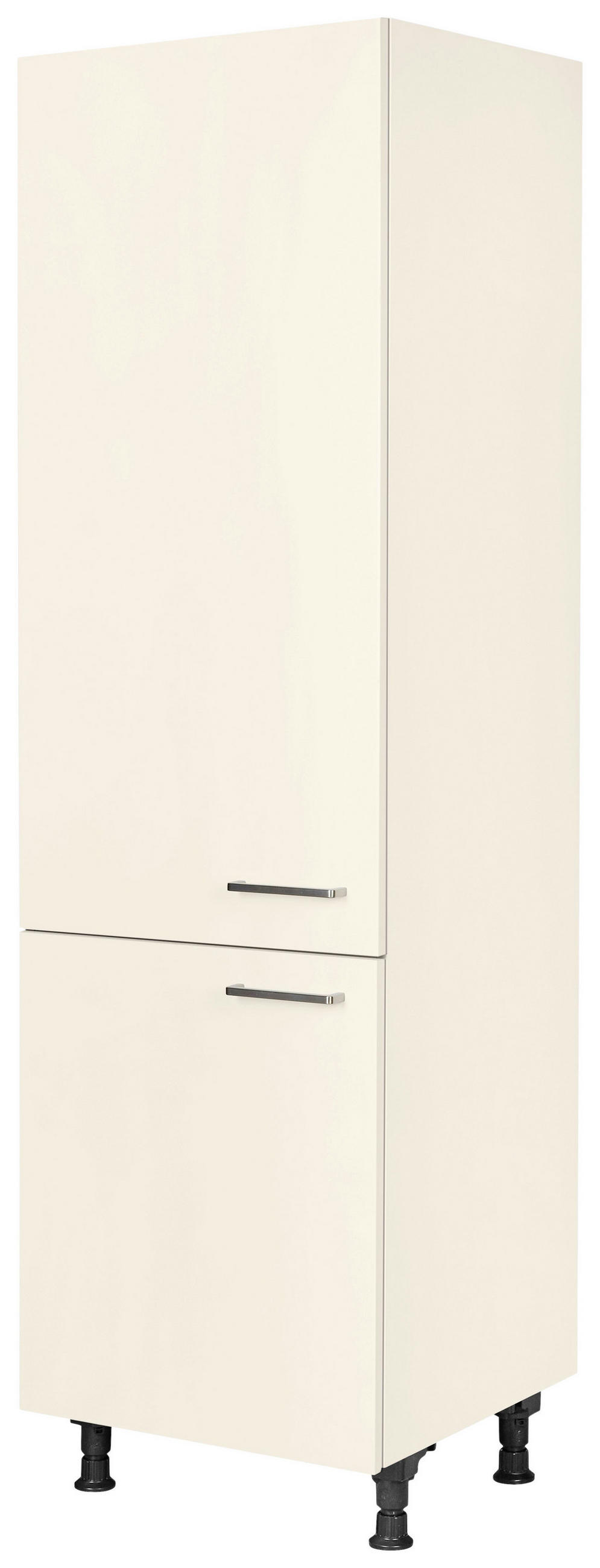 GERÄTEUMBAUSCHRANK 60/216,6/58 cm  Magnolie  - Edelstahlfarben/Magnolie, Modern, Holzwerkstoff/Metall (60/216,6/58cm) - Nobilia