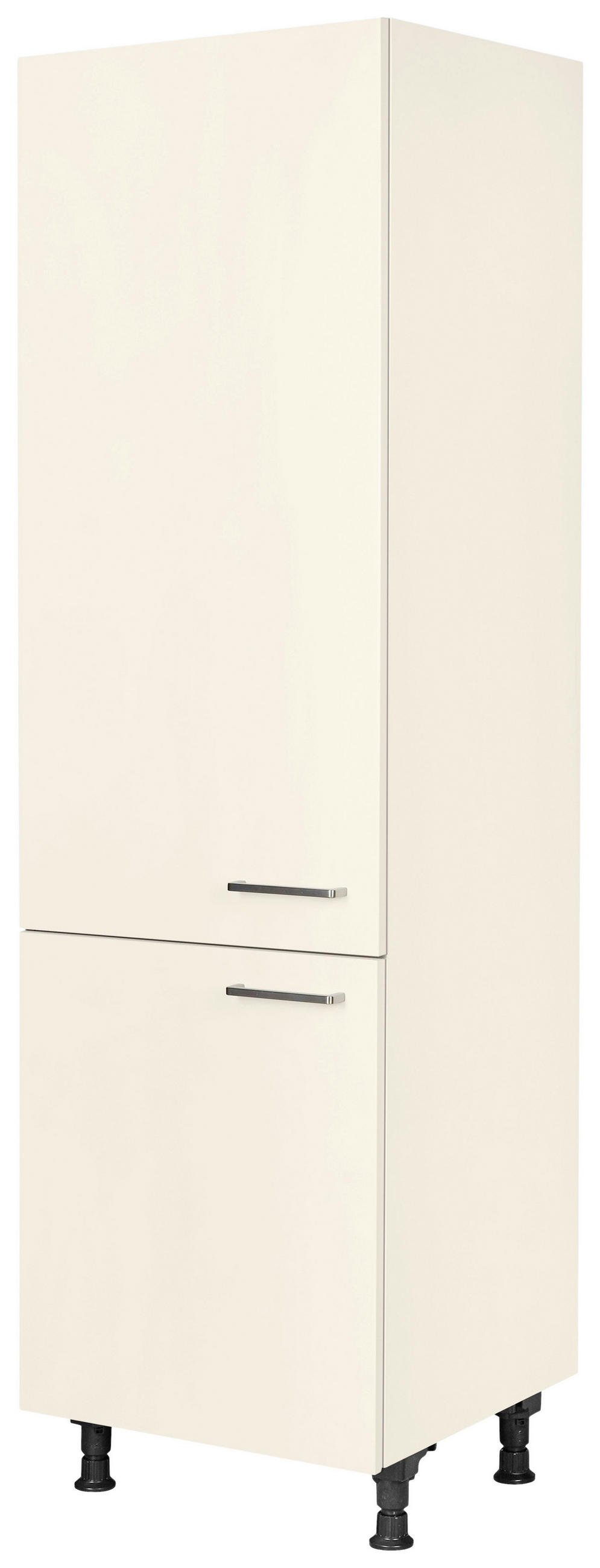 GERÄTEUMBAUSCHRANK 60/216,6/58 cm  Magnolie  - Edelstahlfarben/Magnolie, Modern, Holzwerkstoff/Metall (60/216,6/58cm) - Nobilia