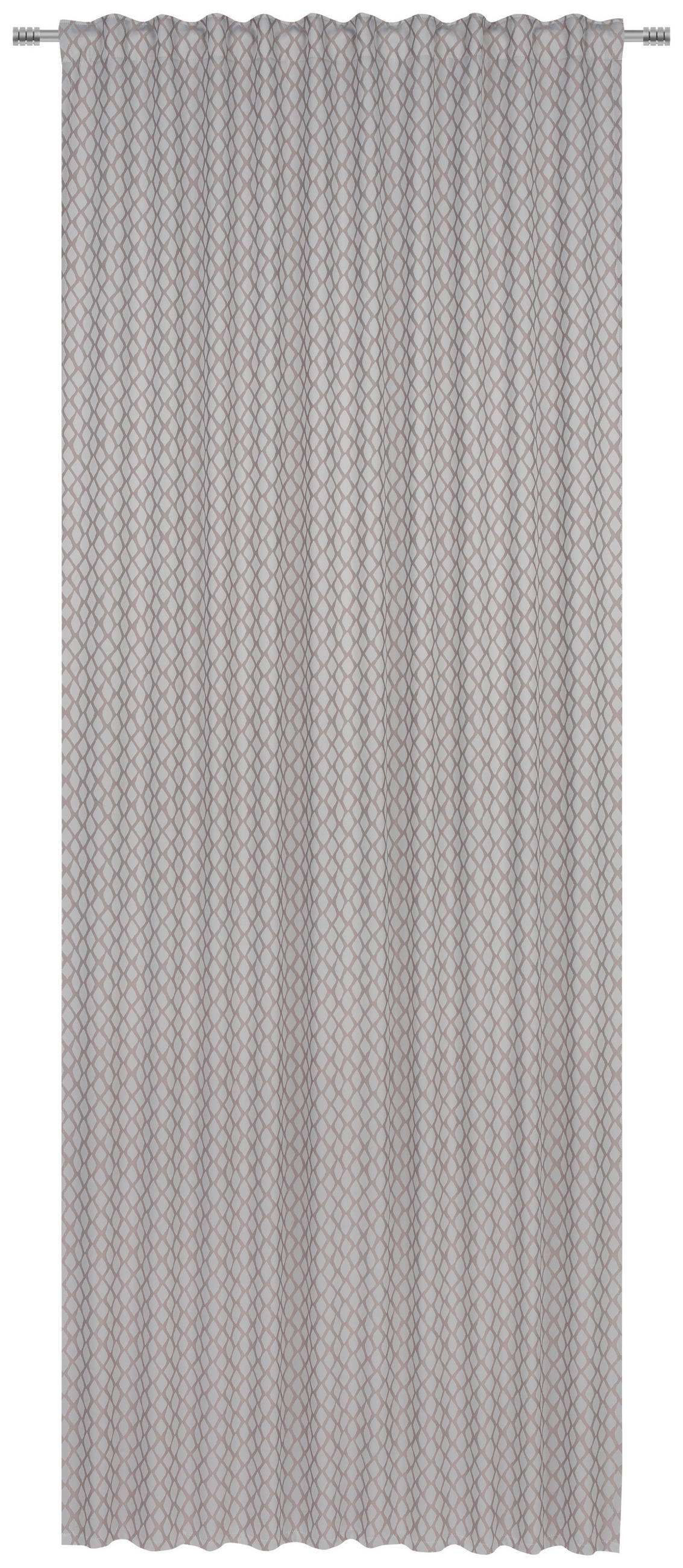 FERTIGVORHANG blickdicht  - Grau, KONVENTIONELL, Textil (140/260cm) - Dieter Knoll