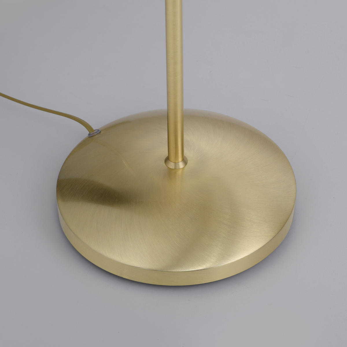LED-STEHLEUCHTE 74/74/163 cm    - Messingfarben, Basics, Glas/Metall (74/74/163cm) - Paul Neuhaus