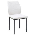 STUHL Samt Beige  - Beige/Schwarz, Design, Textil/Metall (44/88/57cm) - Carryhome