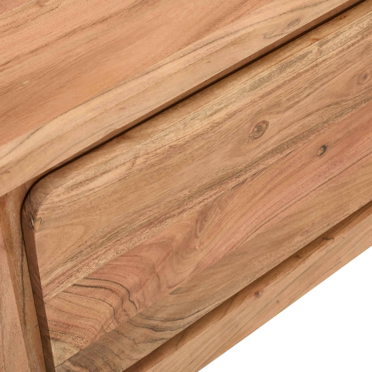 LOWBOARD  in 175/50/40 cm  - Akaziefarben, KONVENTIONELL, Holz (175/50/40cm) - Livetastic