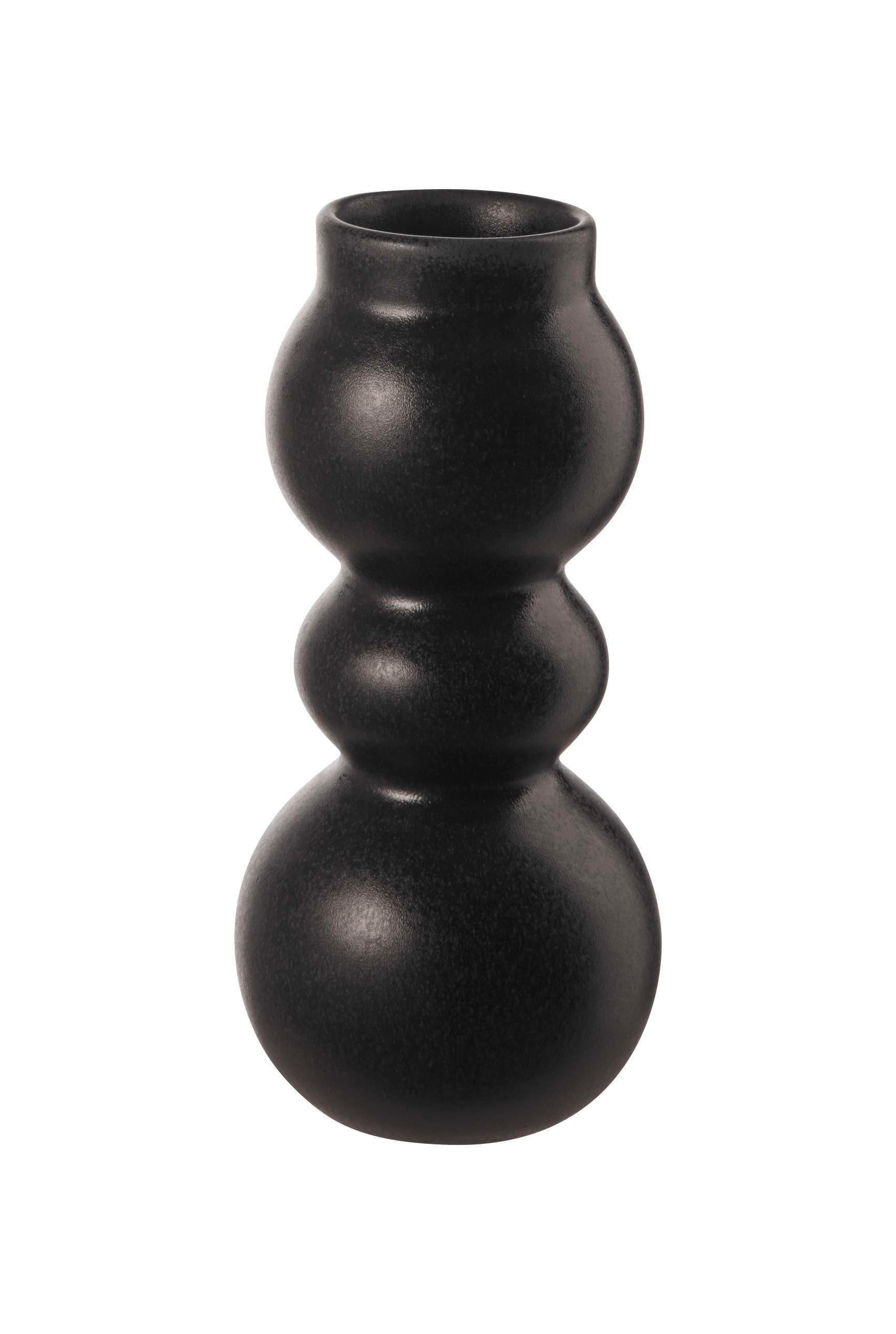 VASE 19 cm  - Schwarz, Basics, Stein (5,5/19cm) - ASA