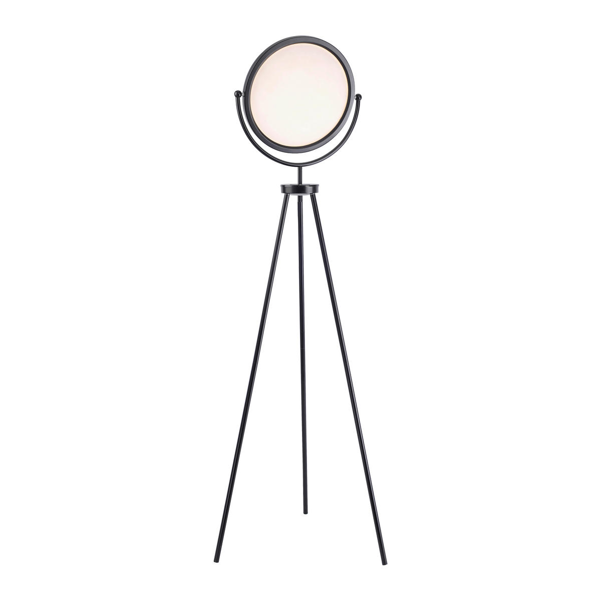 LED SVJETILJKA PODNA Carl  - crna, Design, metal/plastika (45/45/138-154cm)