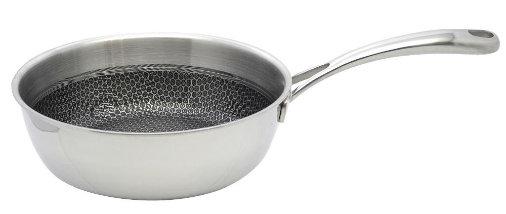 PFANNE RELIEF EVOLUTION 24 cm cm  - Edelstahlfarben, Basics, Metall (24 cmcm) - ELO