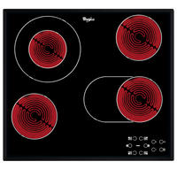 ÜVEGKERÁMIA FŐZŐLAP - fekete, Üveg (60cm) - Whirlpool