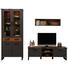 TV-ELEMENT - Anthrazit/Grau, KONVENTIONELL, Holzwerkstoff/Kunststoff (168 52 42cm) - Hom`in TV-ELEMENT - Anthrazit/Grau, KONVENTIONELL, Holzwerkstoff/Kunststoff (168 52 42cm) - Hom`in