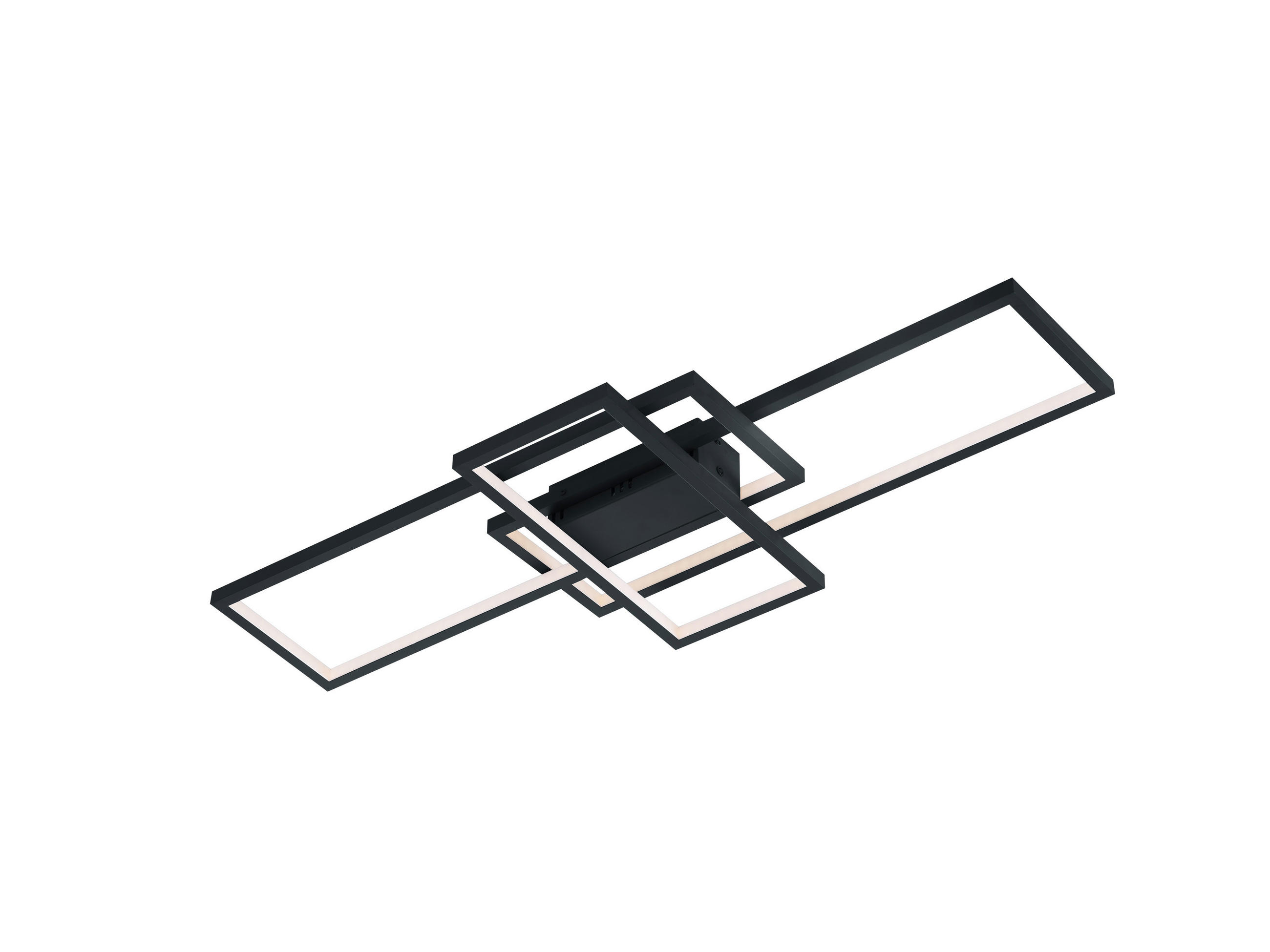 LED-DECKENLEUCHTE Thiago 104/42/8,5 cm  - Anthrazit, Design, Metall (104/42/8,5cm) - Trio Leuchten